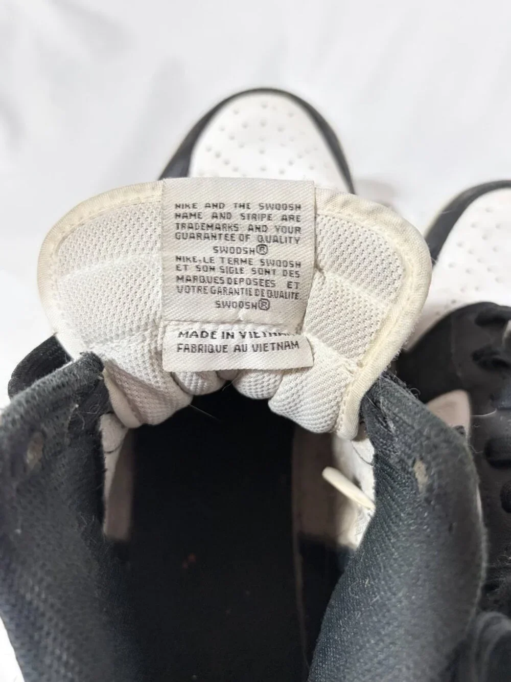 Nike Dunk High Panda Black White Sz 8